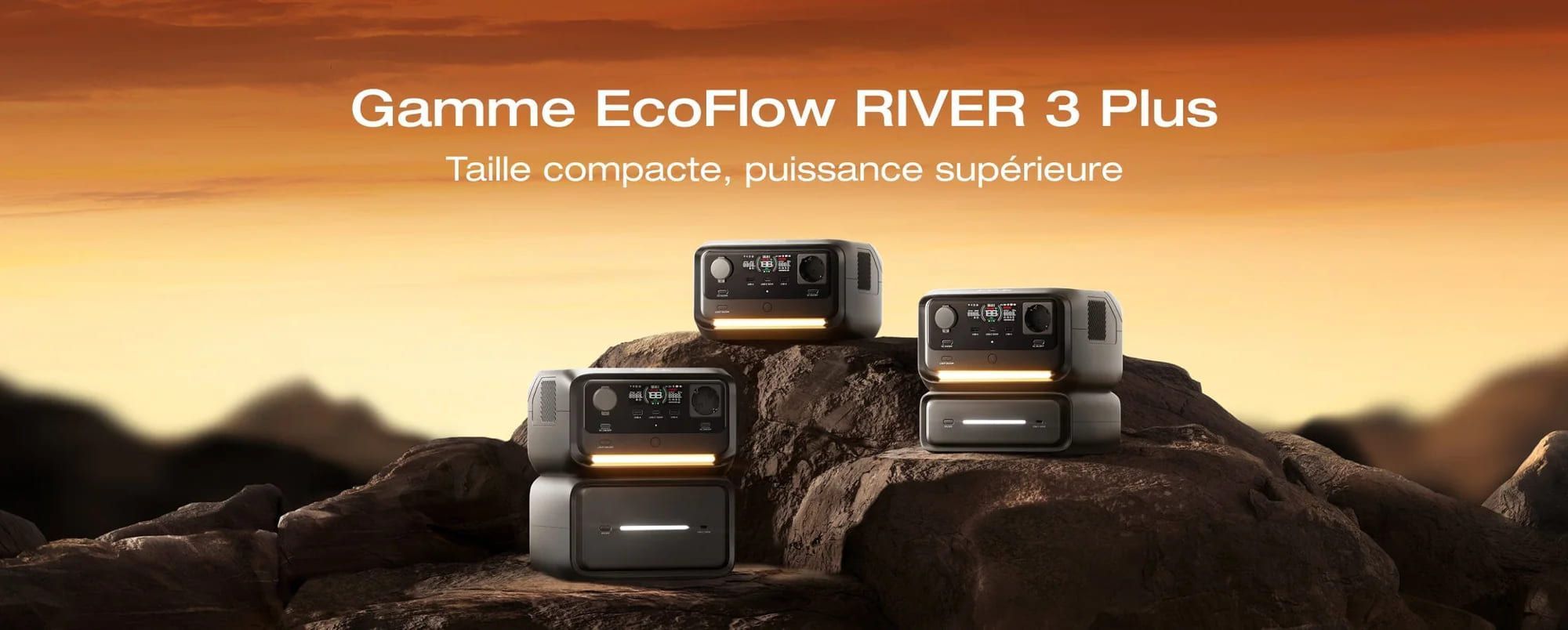 Gamme River batteries nomade Ecoflow