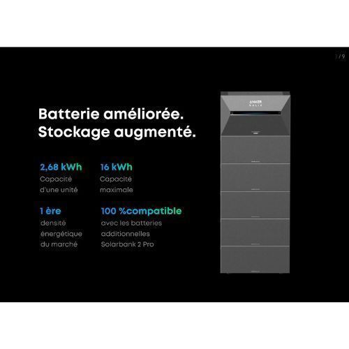 Solarbank 3 Pro - Stockage