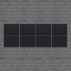 Tuiles ardoise - 4 panneaux
