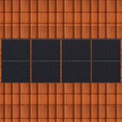 Tuiles mécaniques - 4 panneaux