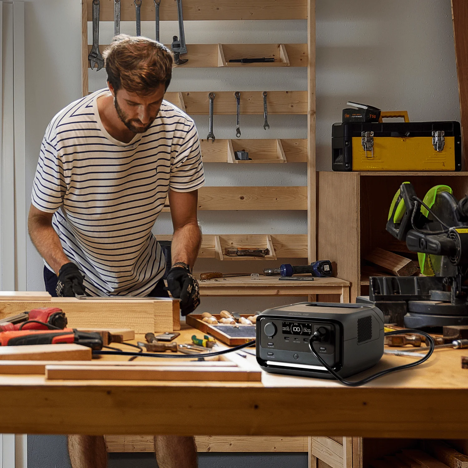 batterie river 3 plus Ecoflow extérieur