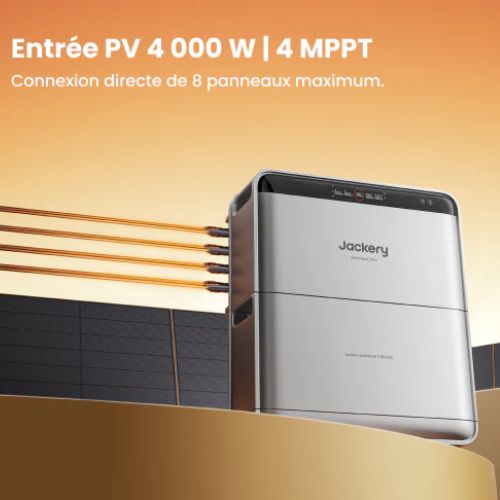 SolarVault 3 Pro entrées PV